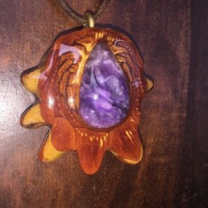 Third Eye Pinecone Sugilite (NWT)